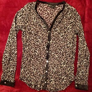 Women's Leopard Blouse